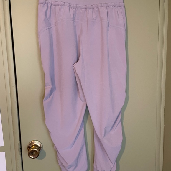 Athleta Light Purple Jogger Pants - Picture 2 of 4